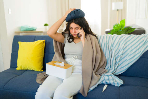 「今日休みたい」ことと、その「理由」を簡潔に伝えます
