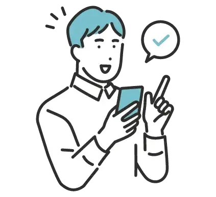 CUBE電話代行で快適な状態のイラスト